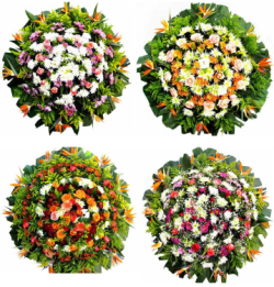 Coroas de flores Cemitério Parque da Esperança em Itabirito - Coroas de flores Cemitério Itabirito  MG