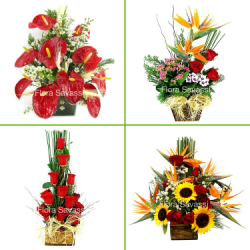 FLORICULTURAS Itabirito, cestas de café da manhã e coroas de flores